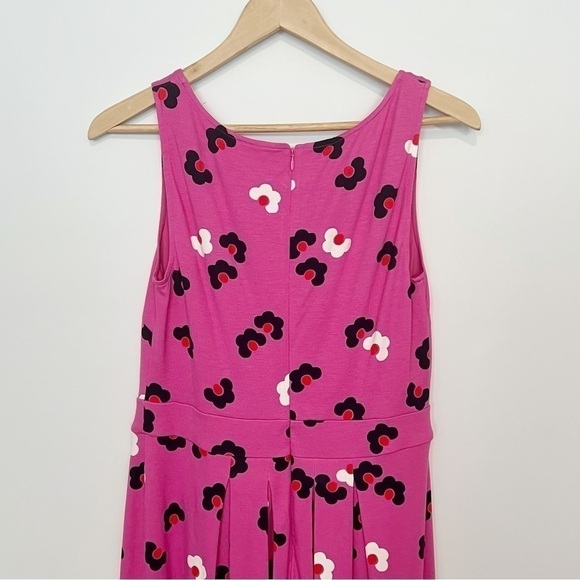 NWT Boden Joanna Ponte Dress in Pink Daisy Floral sleeveless J0443 size 8 - Picture 5 of 11